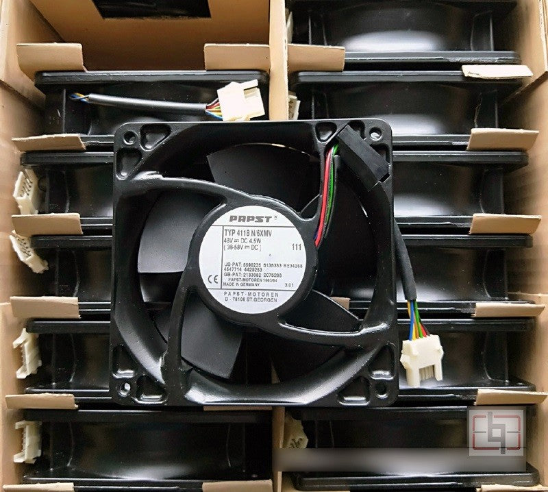 Ebmpapst TYP 4118N/6XMV 48V 4.5W 6wires cooling fan Ebmpapst TYP 4118N/6XMV 48V 4.5W 6wires cooling fan